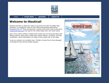 Tablet Screenshot of inautical.waterproofcharts.com